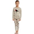 thumbnail image 2 of Leveret Kids Boys Girls Two Piece Cotton Pajamas Birds 12 Year, 2 of 4