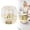 Yellow, variant on Candy Machine Dispenser,Valentine Candy Dispenser,Gift Mini Gumball Vending Machine Grain Dispenser with Lid Automatic Snack Jelly Bean Holder Plastic Jar Container with Lid(White)