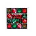 thumbnail image 3 of PONPRNGY Christmas Ball 44pc Set of Painted Plastic Electroplated Balls for Christmas Decoration, 3 of 4