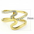 thumbnail image 2 of Gold Womens Ring Stainless Steel Anillo Color Oro Para Mujer Acero Inoxidable, 2 of 5