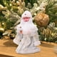thumbnail image 3 of muñeca de Papá Noel juguete eléctrico Navidad Santa figura para regalo divertido hogar Blanco, 3 of 8