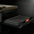 thumbnail image 6 of 2-Burner 28" Propane Flat Top Grill with Flex-fold Legs, Gray, 6 of 12