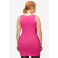 thumbnail image 2 of ellos Women's Plus Size Long Sleeveless Tank, 2 of 5