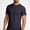 Black, variant on LPZOOGU Men's Workout T Shirt Short Sleeve Crew Neck Gym Fitness Active Athletic T-Shirt Casual Summer Classic Basic Tee Shirts