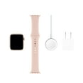 thumbnail image 6 of Apple Watch Series 5 (GPS + Cellular, 44mm) Gold Aluminum Case with Pink Sport Band, 6 of 6