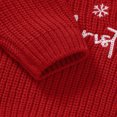 thumbnail image 4 of Toddler Baby Girl Boy Christmas Sweaters Knit Long Sleeve Crewneck Warm Pullover Sweatshirt Tops Cute Fall Winter Clothes, 4 of 8