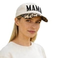 thumbnail image 2 of itvber Womens Mama Trucker Hat, Vintage Embroidered Mom Baseball Cap, Trendy New Mom Gifts Mothers Day Outfits for Mommin 2026, 2 of 4