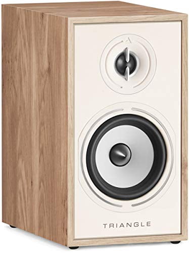 Triangle Borea BR02 Hi-Fi Bookshelf Speakers (Light Oak, Pair)
