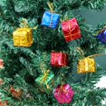 thumbnail image 4 of Mini Cajas de Regalo de Navidad, adornos de espuma, árbol de Navidad, colgante Multicolor, suministros de decoración para fiestas de Año Nuevo, 4 of 4