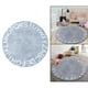 thumbnail image 5 of ABC Alfombra grande para bebé, Alfabeto educativo para guardería, Alfombra cálida y suave para gatear, Alfombra de para el , para , azul 120cm Baoblaze alfombra redonda infantil, 5 of 7