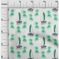 thumbnail image 2 of oneOone Cotton Poplin Twill Green Fabric Beach Fabric For Sewing Printed Craft Fabric By The Yard 56 Inch Wide, 2 of 4