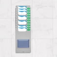 thumbnail image 4 of Time Card Rack Warehouse Material Card Rack Hanging Time Card Holder Material Shelf, 4 of 6