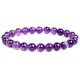 thumbnail image 1 of Pulsera de cuentas de piedra Natural para hombres y mujeres, cuarzo de cristal, amatista, aguamarinas, Jades, joyería, ágata, brazalete elástico, 1 of 4
