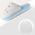 thumbnail image 7 of FYEGRE Girls Winter Warm Indoor Slippers Soft Comfortable Casual Toddler Footwear With Adorable Cartoon Design For Kids Cozy Home Use Blue 9-9.5 Years, 7 of 7