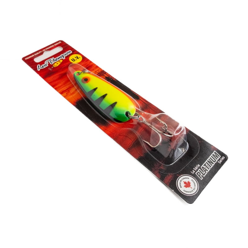 Len Thompson Fishing Lure – 1PFT – Platinum Series Fire Tiger – 3/4oz