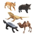 thumbnail image 4 of Juego de 5 figuras de animales de simulación Perfecl PVC 7 a 14 cm, 4 of 7
