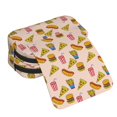 thumbnail image 4 of Disketp Hamburger Pizza Coke Estuche de Lápices de Doble Capa con Tapa Abatible y Cremallera, Organizador Escolar para Adolescentes y Adultos, 4 of 7