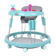 Bescita Baby Walker Adjustable Height Clean Tray Music Function for 6-12 Months Baby