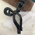 thumbnail image 2 of Waroomhouse Bow Hair Claw Hair Claw Bow Clip Plastic Bowknot Shape Hair Claw Candy Color Hair Clip Anti-slip Back Head Hair Pin Women Hair Accessories, 2 of 8