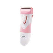 Philips SatinShave Essential Women's Wet and Dry Leg Electric Shaver, Pink (HP6306)