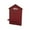 Red, variant on Mauxuk House Shape Wall Hanging Decor, Wooden Wall Shelf for Bedroom Living Room, Decorative Storage Shelf for Books Plants Photo Frames, Easy to Install, Sturdy & Versatile