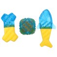 thumbnail image 1 of 3Pcs Fish Shape Dog Toy for Aggressive Chewers Puppy Toy Dog Toothbrush Toy, 1 of 8
