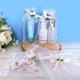 thumbnail image 5 of Bolsas de regalo SumDirect de organza con rosa 13x18 cm - 50 piezas blancas, 5 of 7