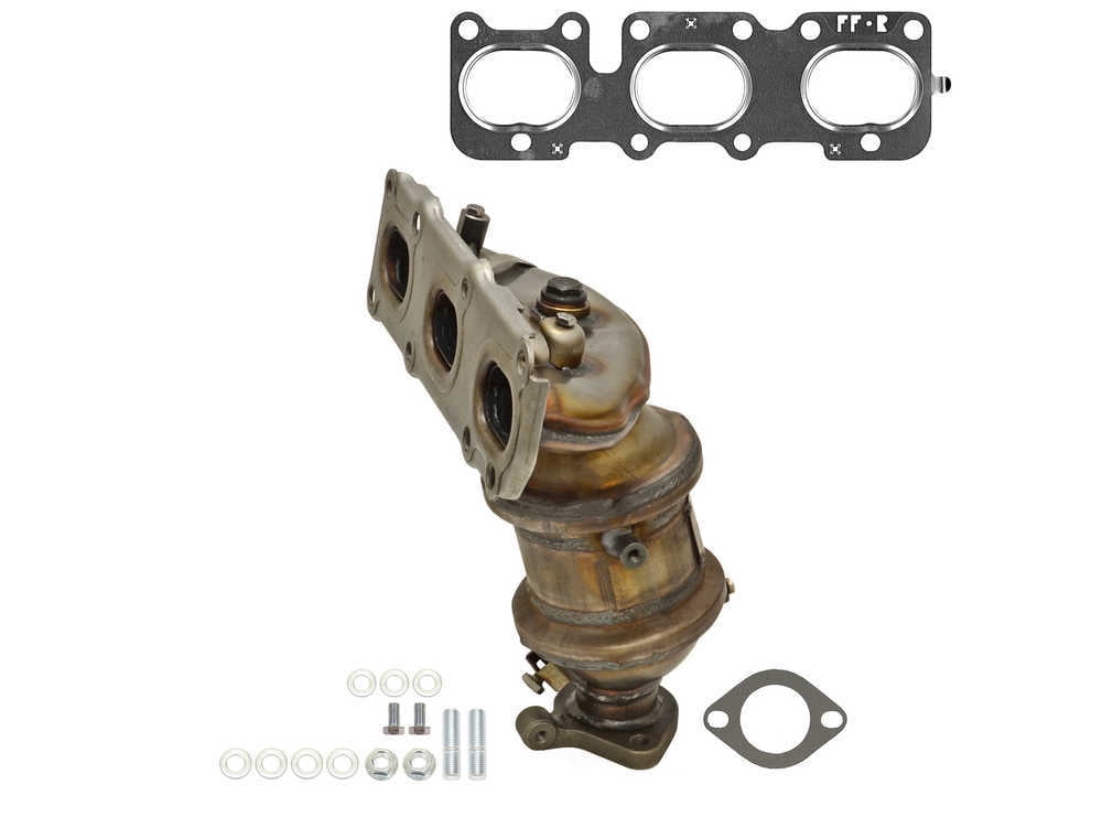AP 641497 Catalytic Converter with Integrated Exhaust Manifold Fits select: 2020-2022 KIA TELLURIDE, 2020-2022 HYUNDAI PALISADE