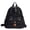 Black, variant on PRIYAL Denim Backpack for Women Vintage Y2K Grunge Style Lightweight Canvas Rucksack Purse Daypack Aesthetic Cute Travel Jeans Bag