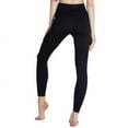 thumbnail image 3 of SPECIALMAGIC Women's High Waist Tummy Control Non See Through Yoga Fitness Leggings, 3-Pack Black, 3 of 8