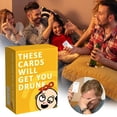 thumbnail image 2 of Less Than 5 Event & Party These Cards Will Get You Drunk Fun Adult Drinking Game for Parties, 2 of 9