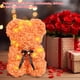 thumbnail image 4 of Oso Flores Rosas Peluche Rosa 25 Cm para Su Mamá Esposa Femenina, 4 of 9