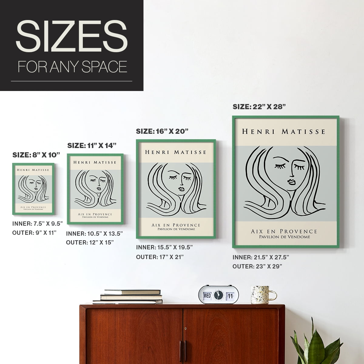 Matisse LXXV Framed Print - Solid Wood