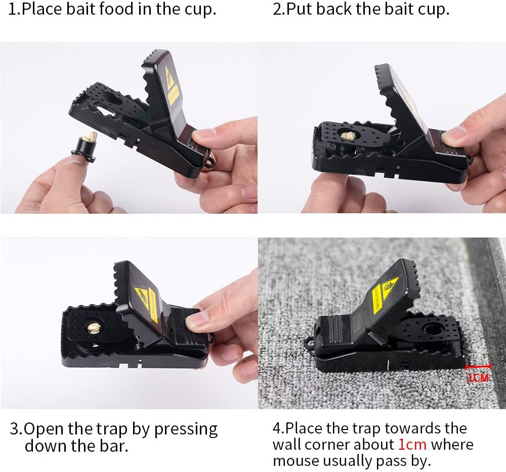 LINKPAL Reusable Mouse Trap, 6-Pack photo 4
