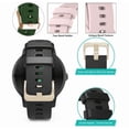 thumbnail image 3 of 18mm 20mm Armband för Garmin Smartwatch, Ersättningsarmband Blue, 3 of 4