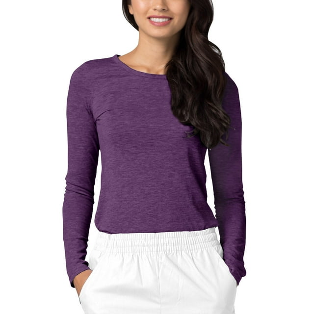 Adar sous-Couches pour Femmes - T-Shirt de sous-Couche à Manches Longues Confortable