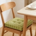 thumbnail image 4 of Honmine 17.7x17.7 Inch Thickened Square Seat Cushion, Soft Floor Cushion for Office Chair, Extra Thick Pad for Gaming, Picnic, and Dining Chair, 4 of 6