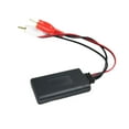 thumbnail image 4 of Adaptador de cable de audio para coche, conector estéreo para radio de coche, fácil instalación, adaptador RCA universal para amplificador estéreo de RCA de 2 cables, 4 of 9