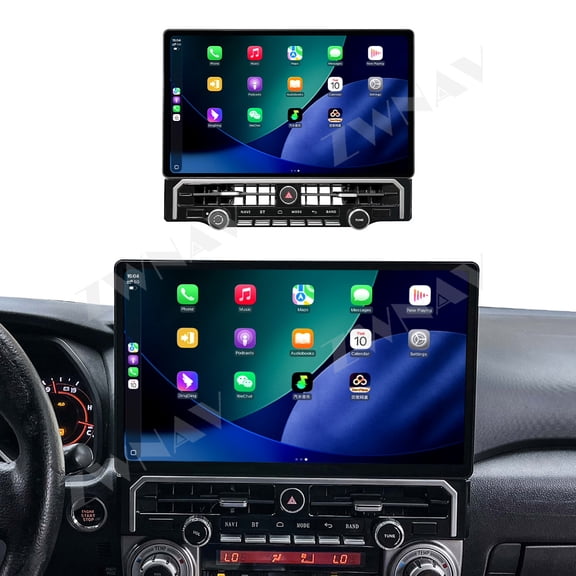 ZWNAV 15.6 inch Car Radio For Toyota 4Runner 2010-2022 Android Auto Wireless Carplay Multimedia DVD Player Audio Stereo Head Unit GPS Navigation
