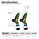 thumbnail image 2 of Balery Big bass fish Calcetas Largas con Estampado para Hombre y Mujer – Suaves y Transpirables, Talla Única (US 5-11), 2 of 6