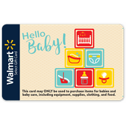 Baby Only Select Walmart Gift Card