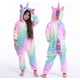 thumbnail image 5 of Pijamas siameses de animales de león, zorro y pegaso, de franela de invierno con dibujos animados para hombres y mujeres, pijamas para padres e hijos, 5 of 6