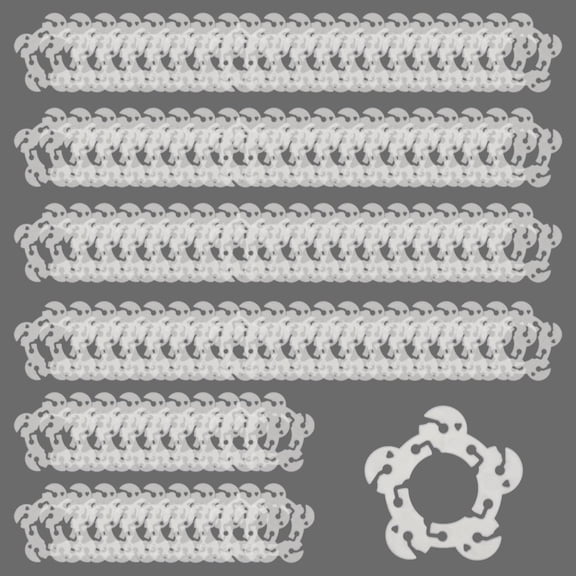 100 PCS Balloon Clips,Balloon Arch Bracket Buckle, Balloon Connectors Clip Holders,Balloon Accessories for Balloon Arch Stand Flower Balloon Clip for Balloon Garland Kit