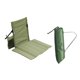 thumbnail image 5 of Silla de piso para playa, asiento para adultos, tumbona plegable resistente con bolsa de transporte para viajes, montañismo, senderismo, camping, etc. Verde, 5 of 8