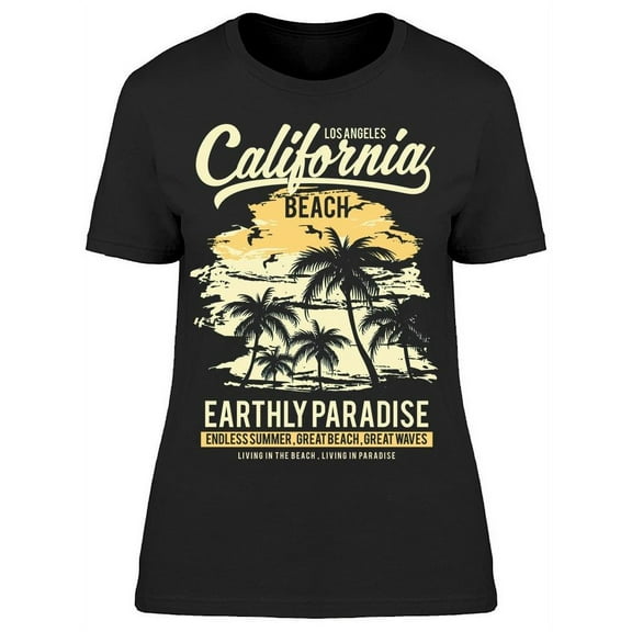 Living In Paradise T-Shirt Women -Image by Shutterstock, Female 3X-Large