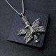 thumbnail image 2 of Cross-Border Hot Selling New Eagle Statue Pendant Necklace Men and Women Couple Personality Stainless Steel Ornament Valentine s Day Gift, 2 of 5