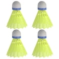 thumbnail image 1 of MasteelfCA 4Pcs Luminous LED Badminton Durable Nylon Shuttlecocks Lighting Shuttlecock for Indoor Outdoor Sports (Random Color), 1 of 9