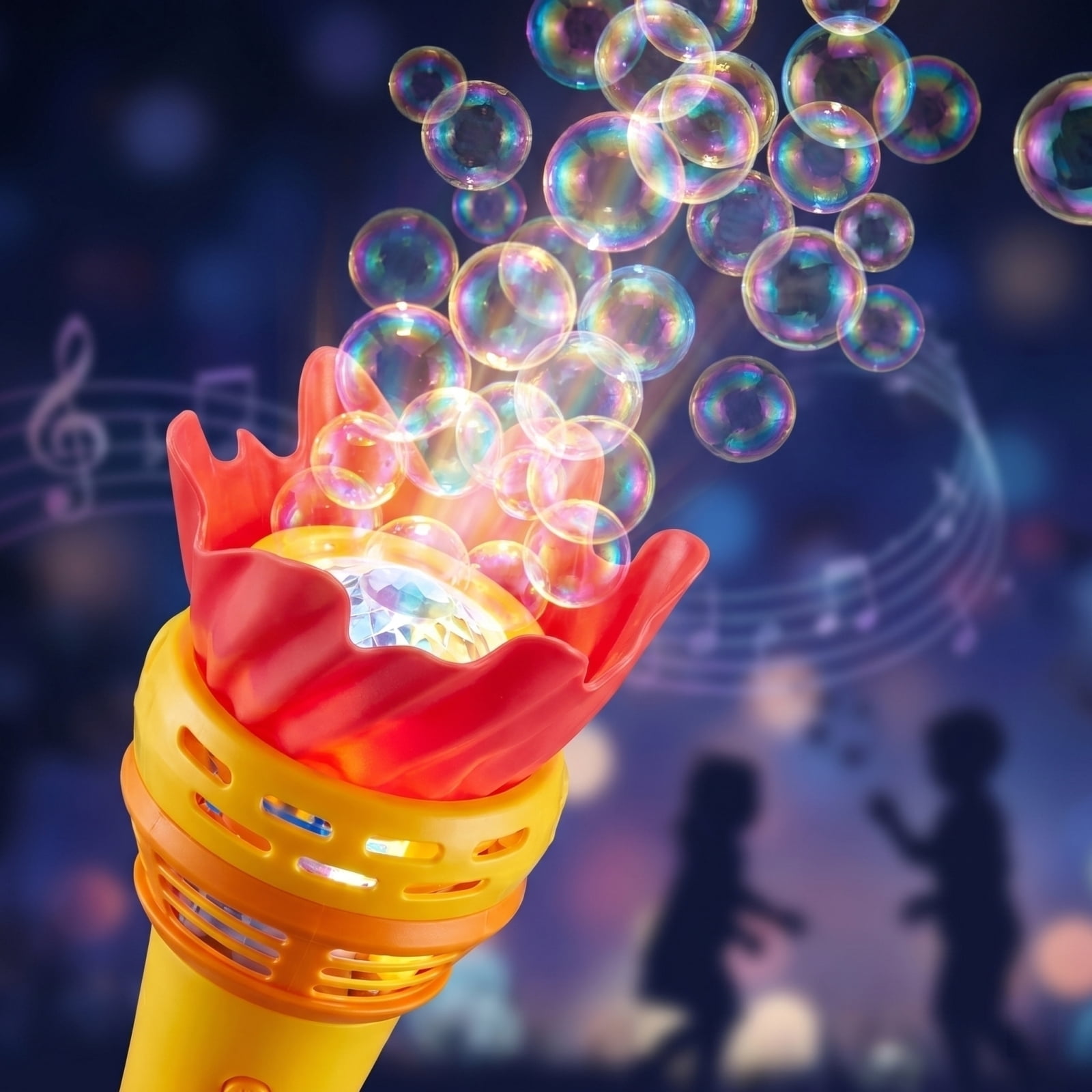2026 New Bubble Machine for Kids, Premium Bubble Maker with Decorative Bubble Machine Lamp, Automatic Standing Design for Wedding & Party Stage Decor