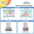 thumbnail image 3 of Juego de sábanas Sunny Side Up Disney La Sirenita Twin, 3 of 7