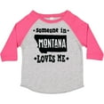thumbnail image 3 of Inktastic Montana Someone Loves Me Boys or Girls Toddler T-Shirt, 3 of 5
